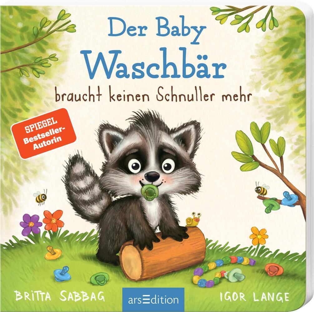 Der Baby Waschbär braucht keinen Schnuller mehr (Britta Sabbag)