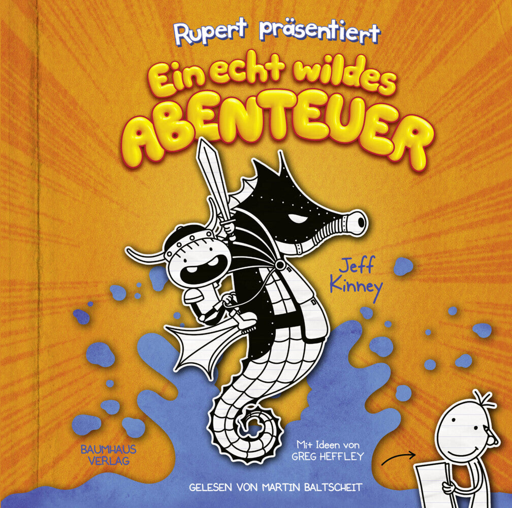 Rupert präsentiert: Ein echt wildes Abenteuer, 2 Audio-CD (Jeff Kinney)