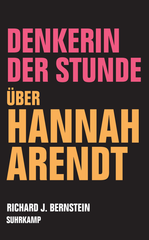 Denkerin der Stunde (Richard J. Bernstein)