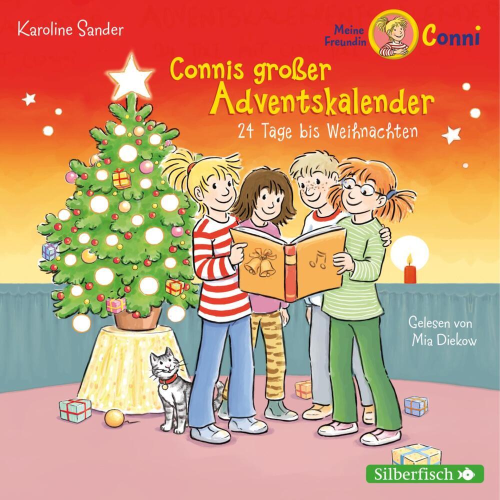 Connis großer Adventskalender, 2 Audio-CD (Karoline Sander)