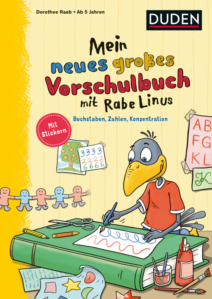 Mein neues großes Vorschulbuch mit Rabe Linus (Dorothee Raab)