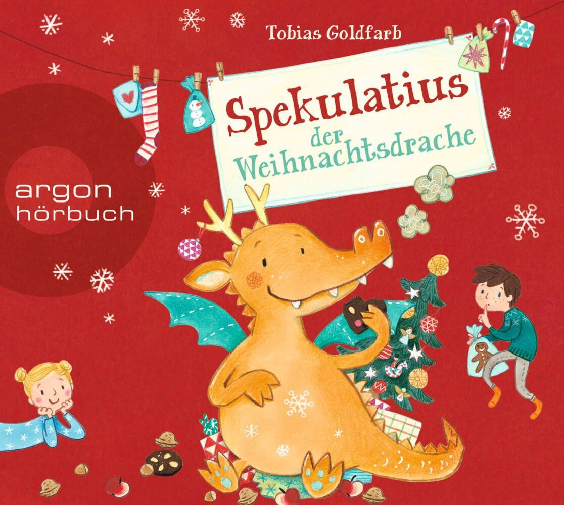 Spekulatius der Weihnachtsdrache, 2 Audio-CD (Tobias Goldfarb)