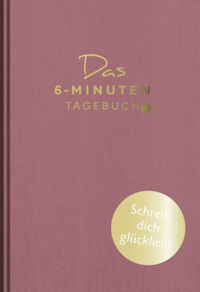 Das 6-Minuten-Tagebuch pur (granat) (Dominik Spenst)