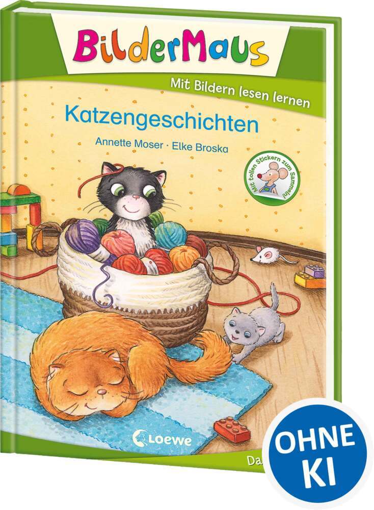 Bildermaus - Katzengeschichten (Annette Moser)