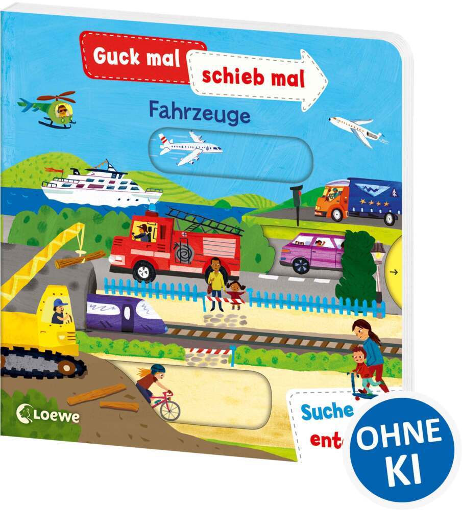 Guck mal, schieb mal! Suche und entdecke - Fahrzeuge
