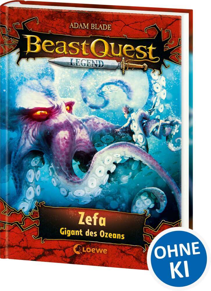 Beast Quest Legend (Band 7) - Zefa, Gigant des Ozeans (Adam Blade)