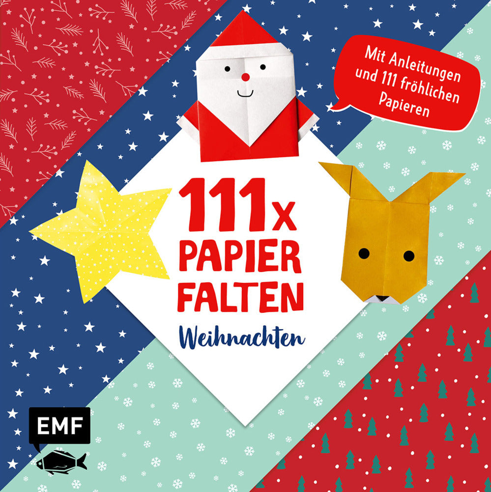 111 x Papierfalten - Weihnachten (Thade Precht)