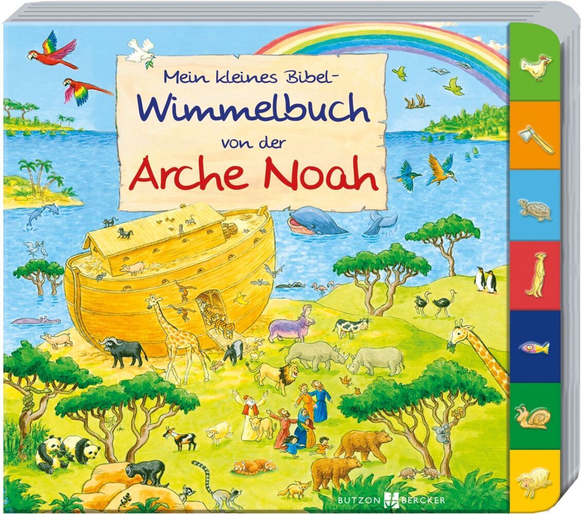 Mein kleines Bibel-Wimmelbuch von der Arche Noah (Vera Lörks)