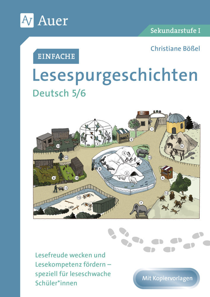 Einfache Lesespurgeschichten Deutsch 5-6 (Christiane Bößel)