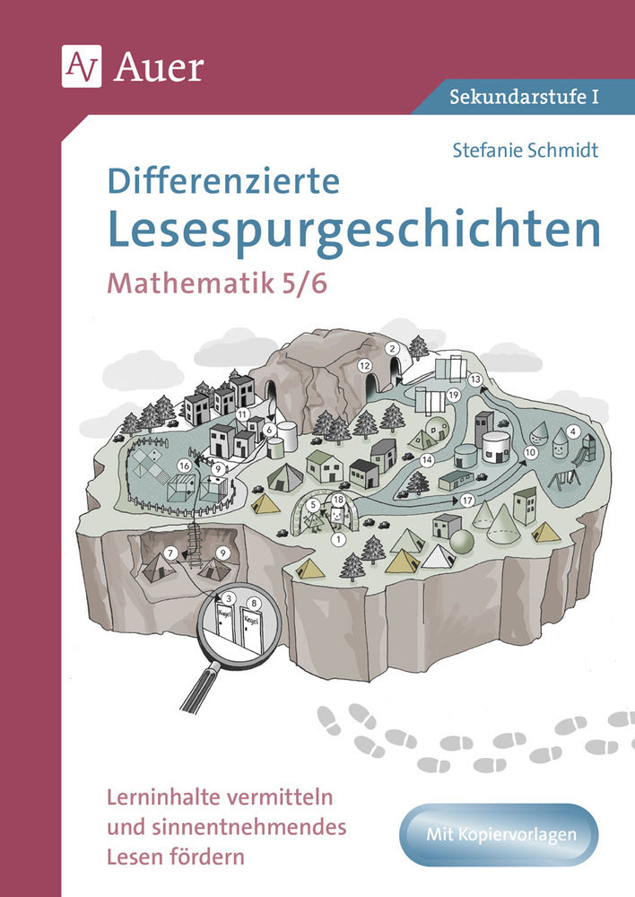 Differenzierte Lesespurgeschichten Mathematik 5-6 (Stefanie Schmidt)