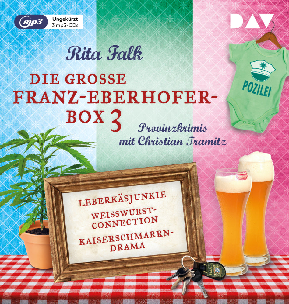 Die große Franz-Eberhofer-Box 3, 3 Audio-CD, 3 MP3 (Rita Falk)