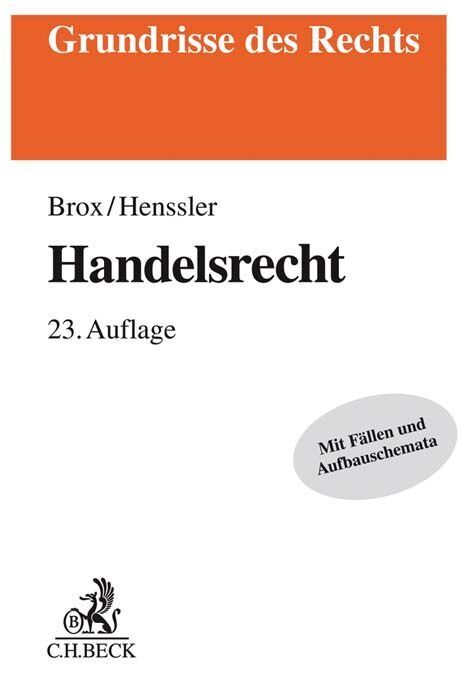Handelsrecht (Hans Brox)