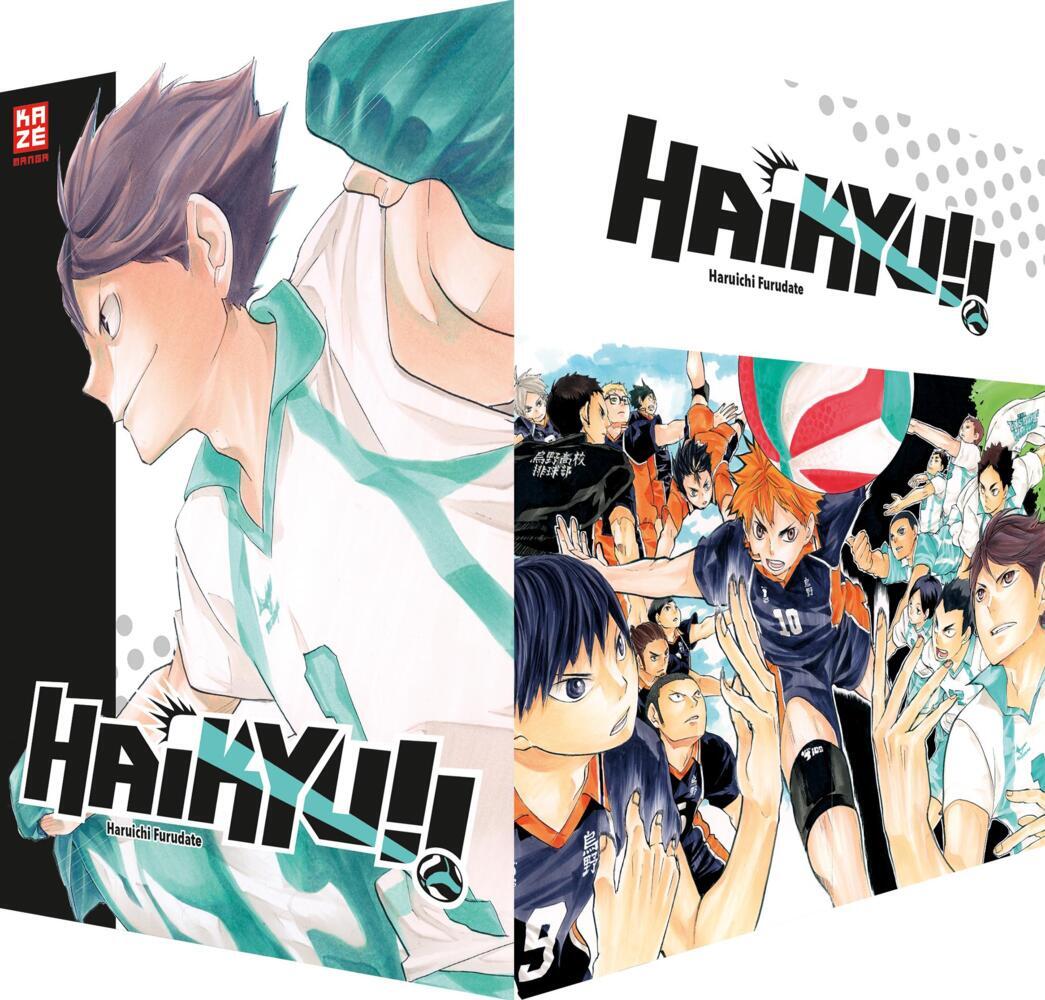 Haikyu!! Sammelbox, 10 Bde..Box.2 (Haruichi Furudate)