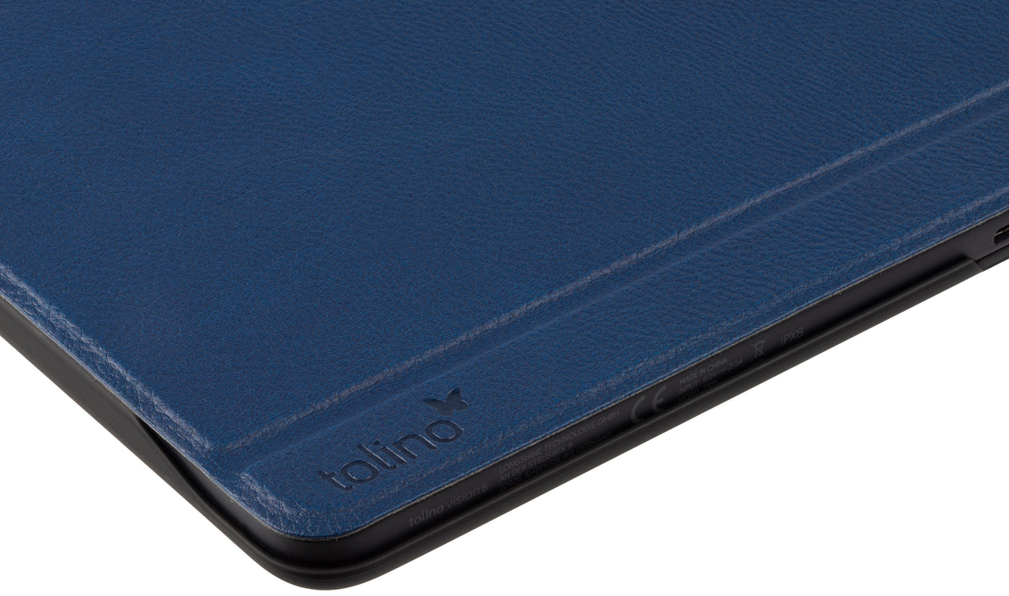 tolino epos 3, Schutztasche in Lederoptik (Farbe:blau)