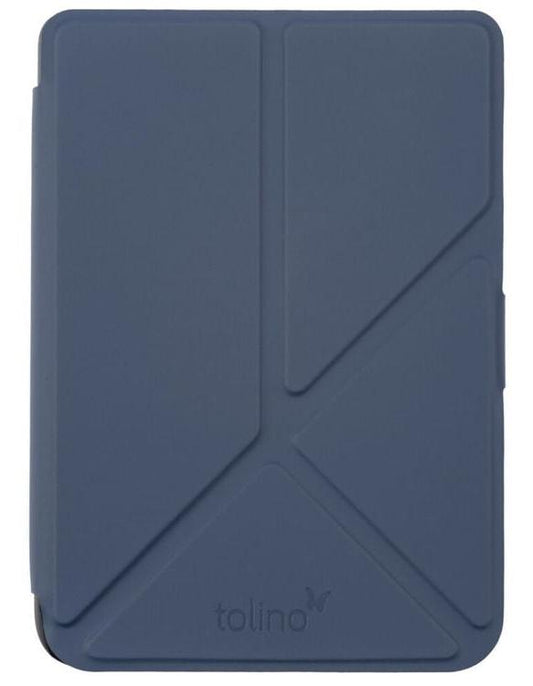 tolino shine/shine color, Schutztasche mit Origami Standfunktion (Farbe:blau)