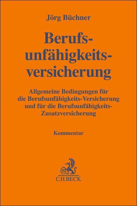 Berufsunfähigkeitsversicherung (Jörg Büchner)
