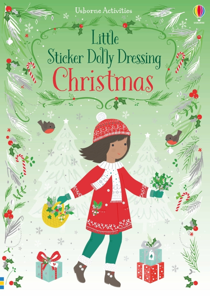 Little Sticker Dolly Dressing Christmas (Fiona Watt)