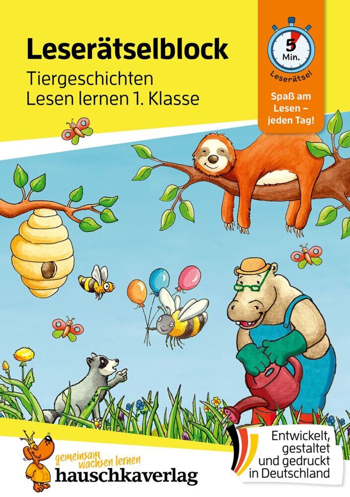 Lesen lernen 1. Klasse für Jungen und Mädchen - Tiergeschichten (Carola Materna)