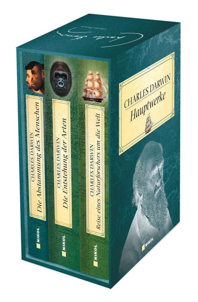 Hauptwerke, 3 Bände (Charles Darwin)