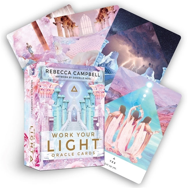 Work Your Light Oracle Cards, Orakelkarten + Booklet (Rebecca Campbell)