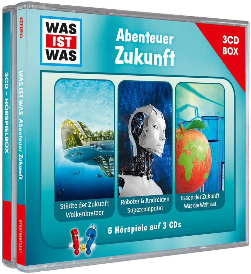 WAS IST WAS Hörspiel: Abenteuer Zukunft, Audio-CD (Tessloff Verlag Ragnar Tessloff Gmbh & Co.Kg)