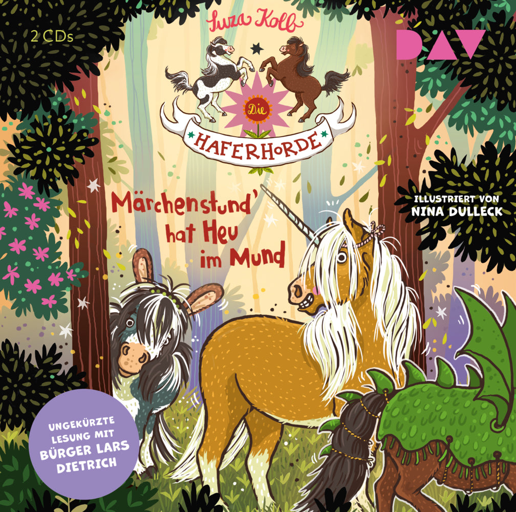 Die Haferhorde - Märchenstund' hat Heu im Mund, 2 Audio-CD (Suza Kolb)