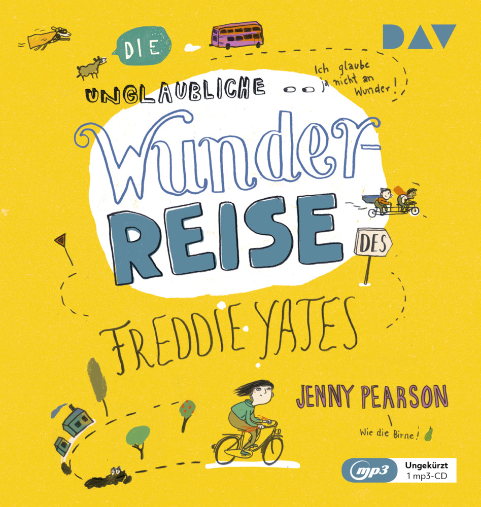 Die unglaubliche Wunderreise des Freddie Yates, 1 Audio-CD, 1 MP3 (Jenny Pearson)