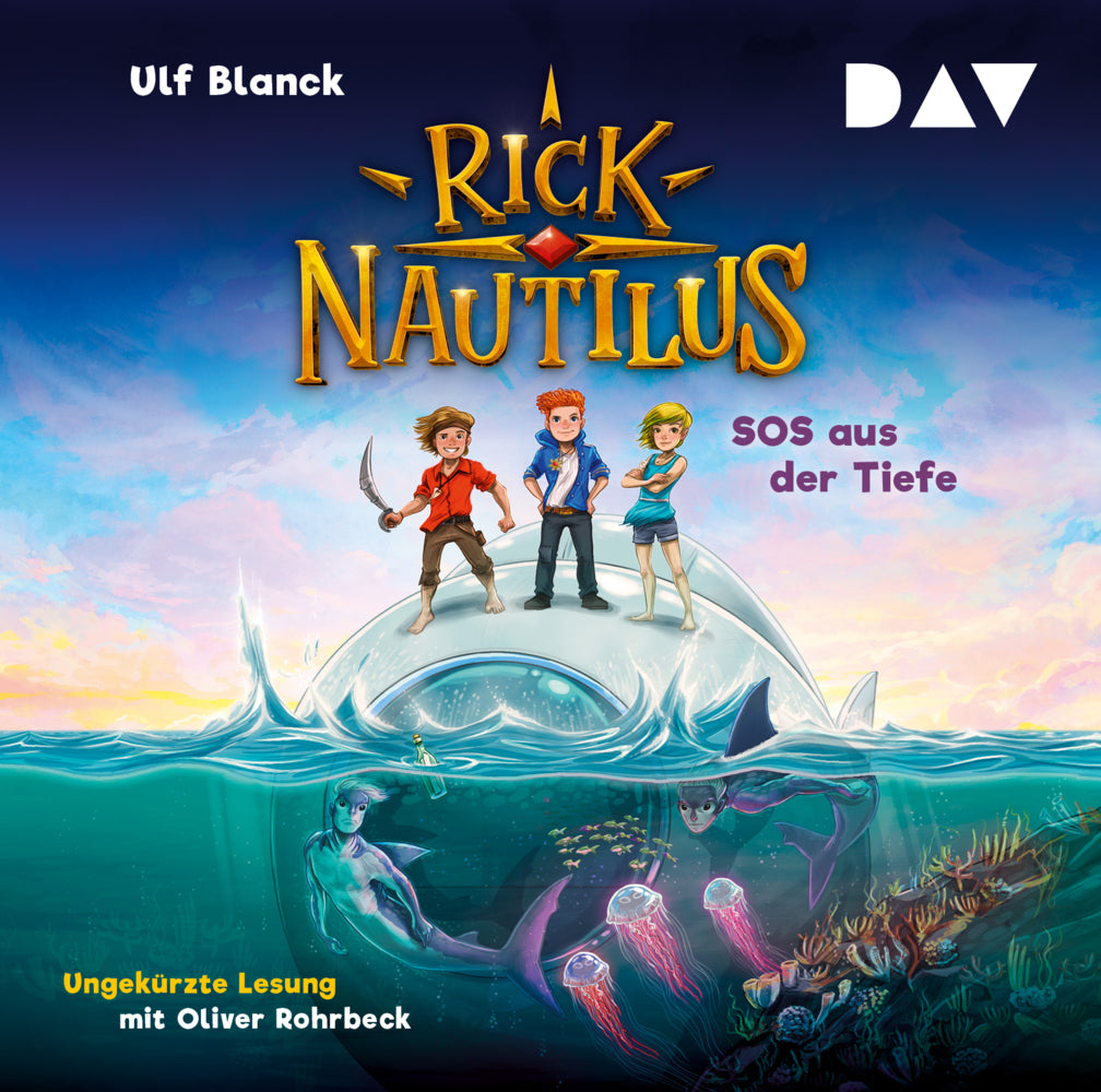 Rick Nautilus - SOS aus der Tiefe, 2 Audio-CD (Ulf Blanck)