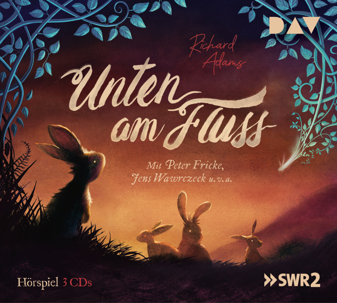 Unten am Fluss, 3 Audio-CD (Richard Adams)