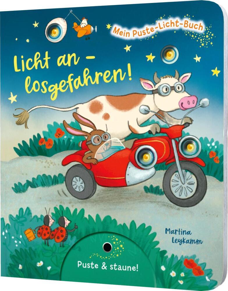 Mein Puste-Licht-Buch: Licht an - losgefahren! (Sylvia Tress)