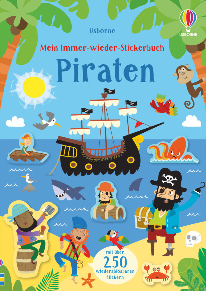 Mein Immer-wieder-Stickerbuch: Piraten (Kirsteen Robson)