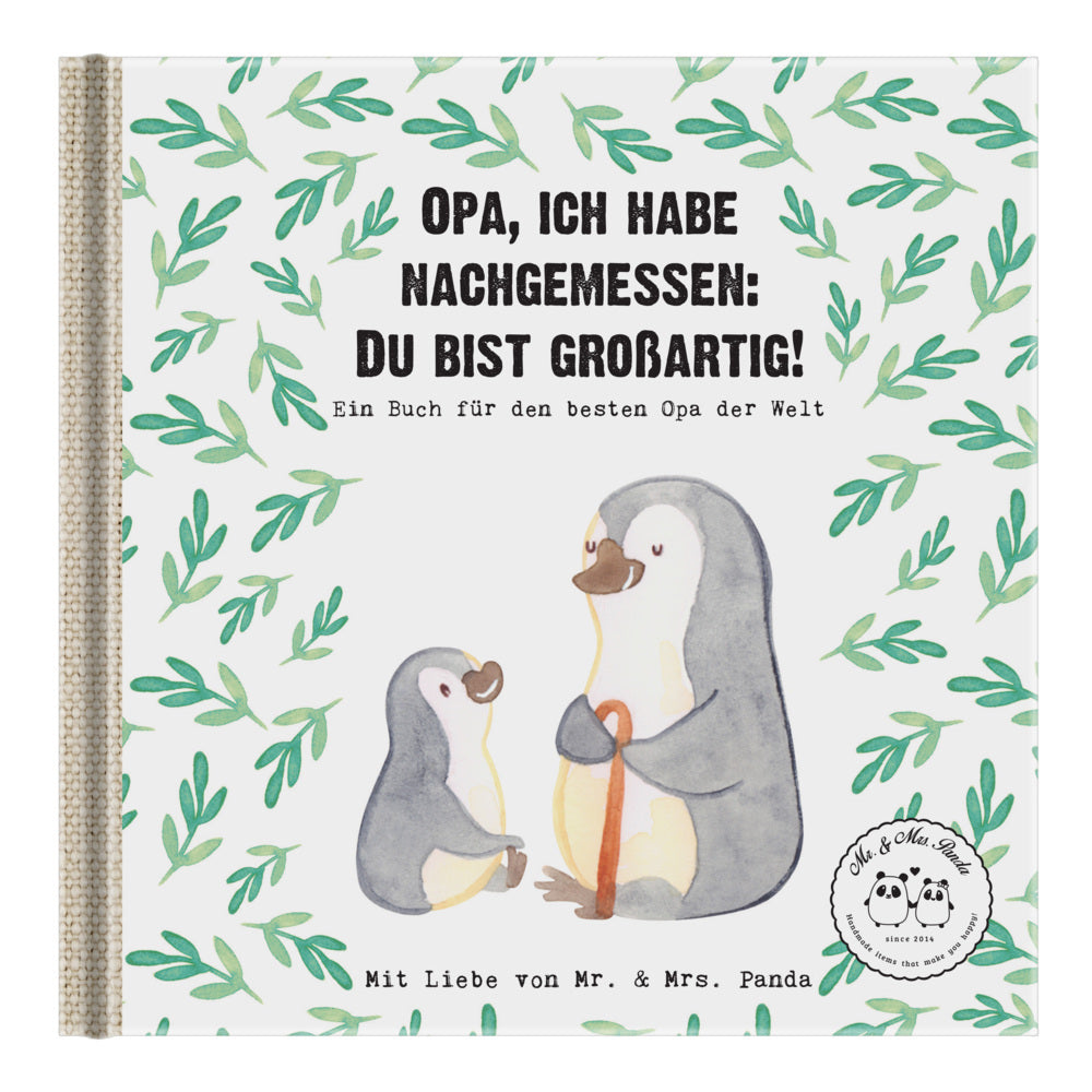 Opa, ich habe nachgemessen: Du bist großartig! (Mr. & Mrs. Panda)