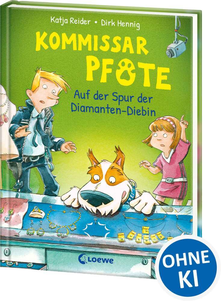 Kommissar Pfote (Band 2) - Auf der Spur der Diamanten-Diebin (Katja Reider)
