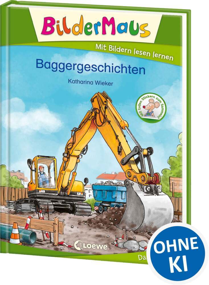 Bildermaus - Baggergeschichten (Katharina Wieker)
