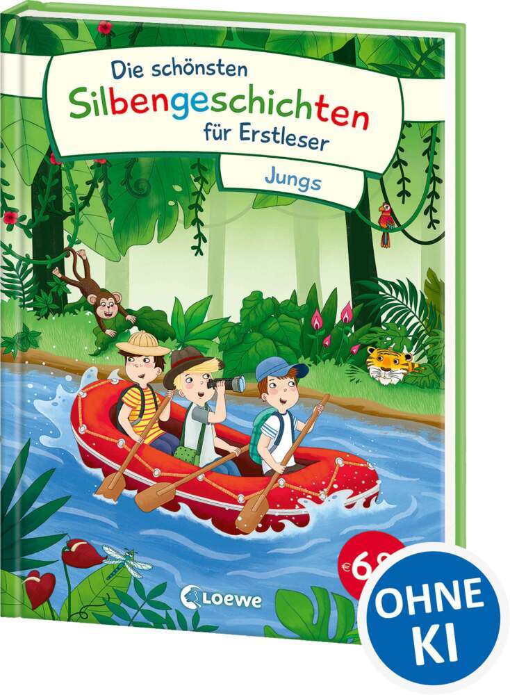 Die schönsten Silbengeschichten für Erstleser - Jungs (Kolloch & Zöller)