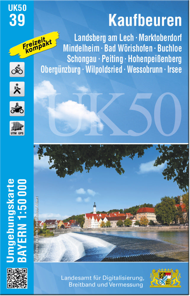 UK50-39 Kaufbeuren (Breitband Und Vermessung, Bayern Landesamt Für Digitalisierung)