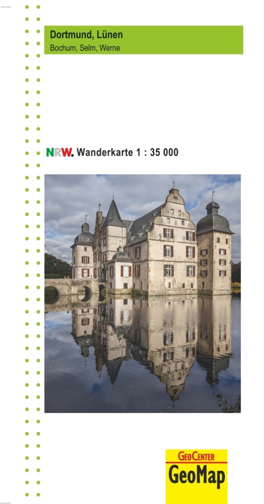 Dortmund, Lünen Wanderkarte 1:35 000 (Geobasisdaten: Land Nrw)