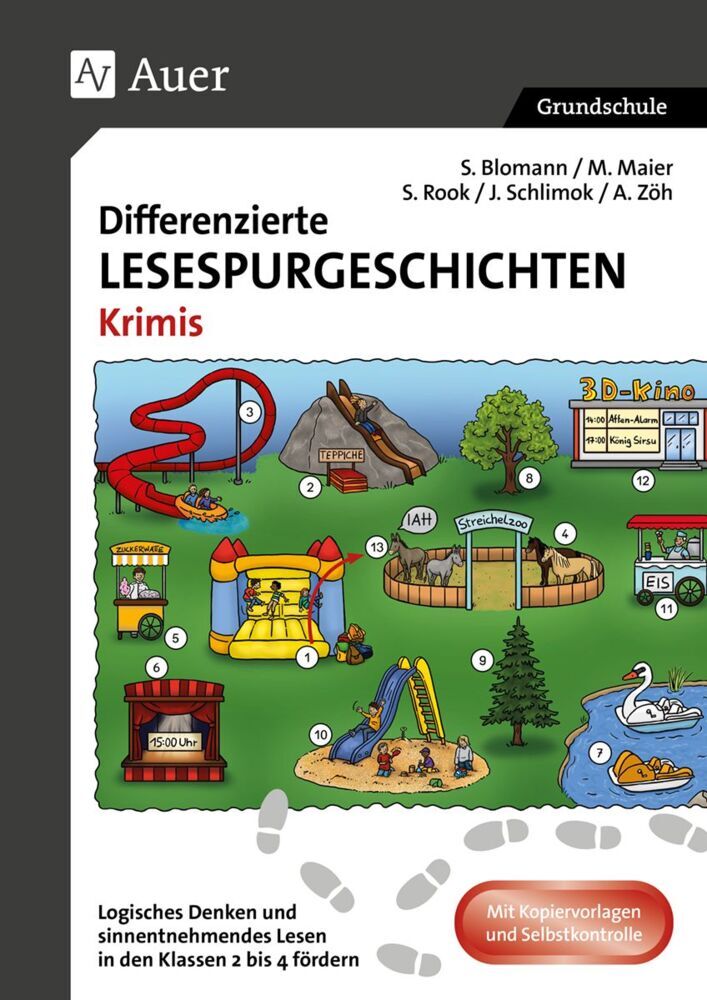 Differenzierte Lesespurgeschichten Krimis (S. Blomann)