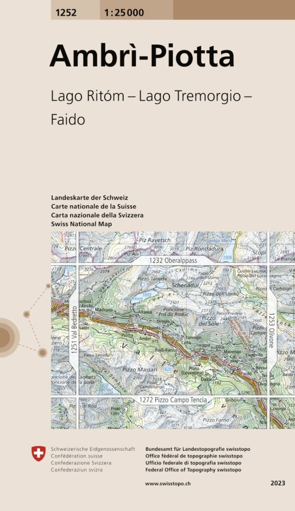 1252 Ambri-Piotta (Bundesamt Für Landestopografie Swisstopo)