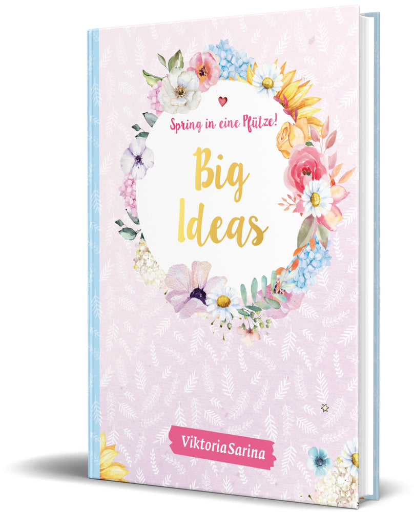 Spring in eine Pfütze! Notizbuch Big Ideas (Viktoriasarina)