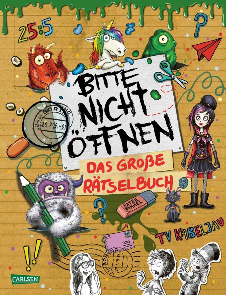 Bitte nicht öffnen: Das große Rätselbuch (Linda Hartwig)