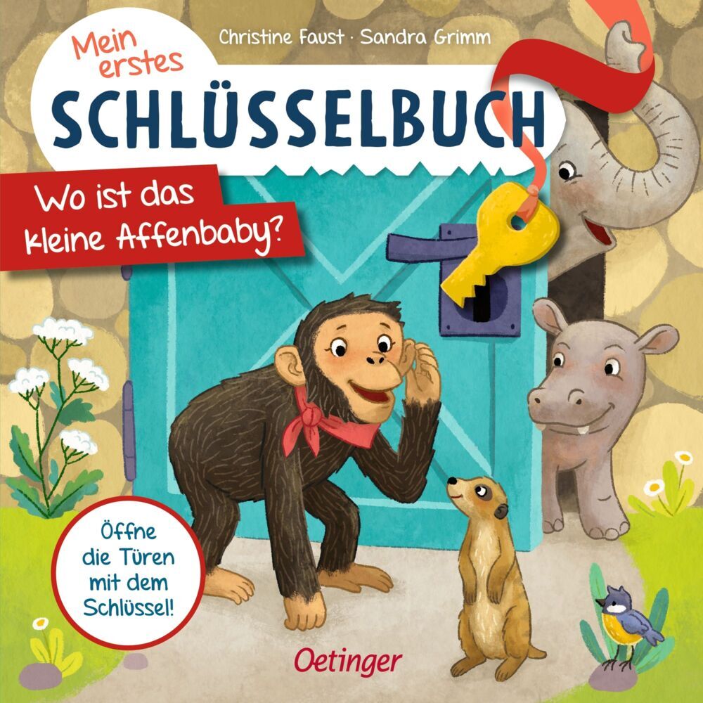 Mein erstes Schlüsselbuch. Wo ist das kleine Affenbaby? (Sandra Grimm)