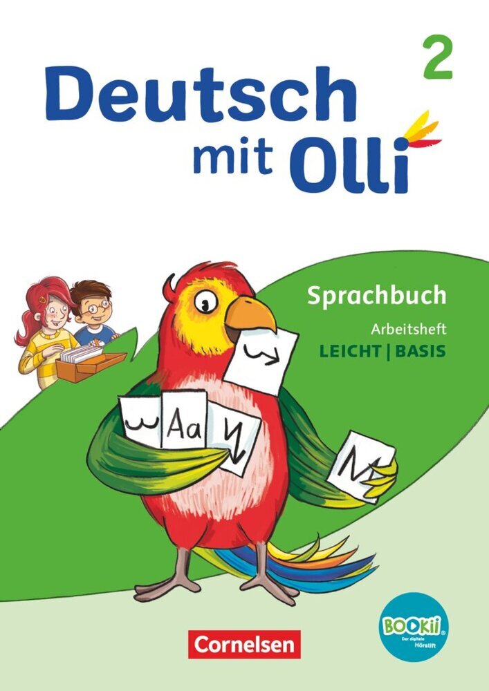 Deutsch mit Olli - Sprache 2-4 - Ausgabe 2021 - 2. Schuljahr Arbeitsheft Leicht / Basis - Mit BOOKii-Funktion (Heidrun Rebenstorff)