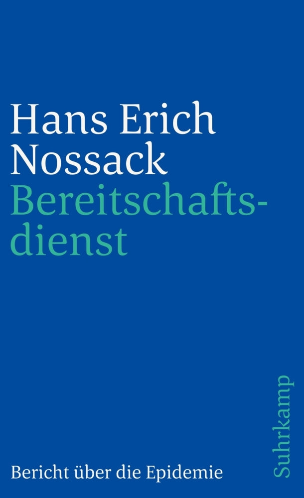 Bereitschaftsdienst (Hans Erich Nossack)