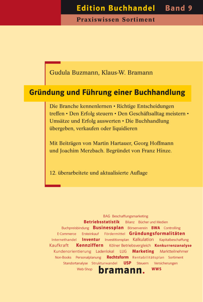 Gründung und Führung einer Buchhandlung (Gudula Buzmann)