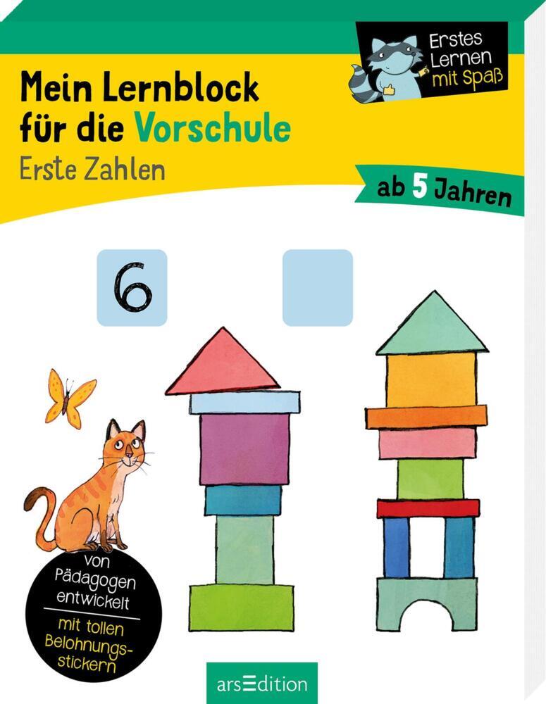 Mein Lernblock für die Vorschule - Erste Zahlen (Hannah Lang)