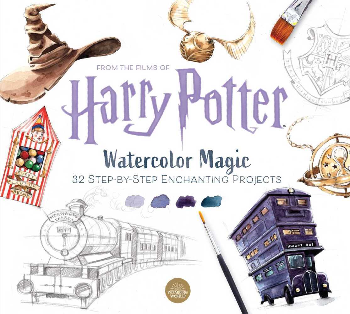 Harry Potter Watercolor Magic (Tugce Audoire)