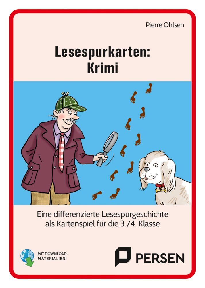 Lesespurkarten: Krimi, m. 1 Beilage (Pierre Ohlsen)