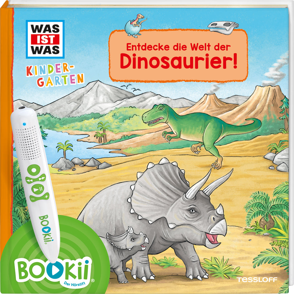 BOOKii® WAS IST WAS Kindergarten Entdecke die Welt der Dinosaurier! (Benjamin Schreuder)
