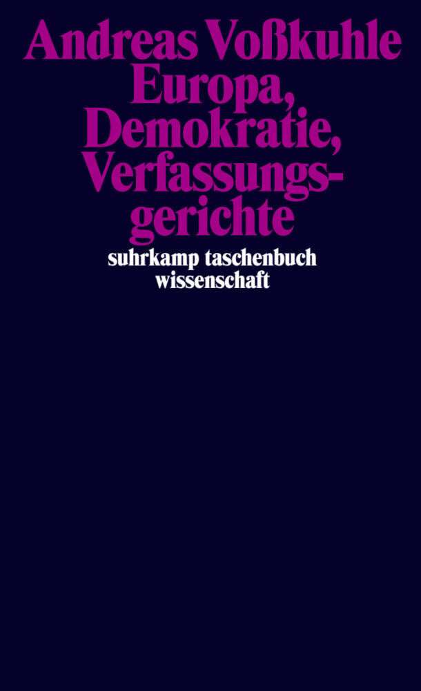Europa, Demokratie, Verfassungsgerichte (Andreas Voßkuhle)